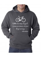 Džemperis Life is like a bicycle